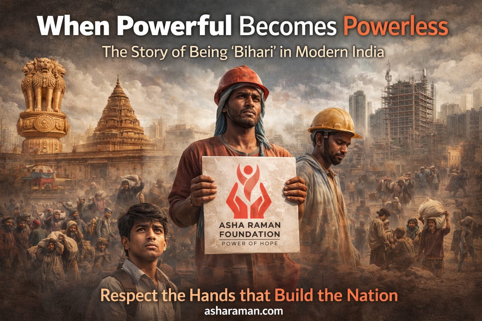 When Powerful Becomes Powerless: The Story of Being ‘Bihari’ in Modern India“When powerful becomes powerless is called Bihari.”